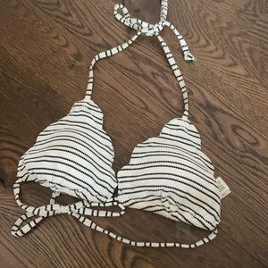 Abercrombie Striped Bathing Suit Top